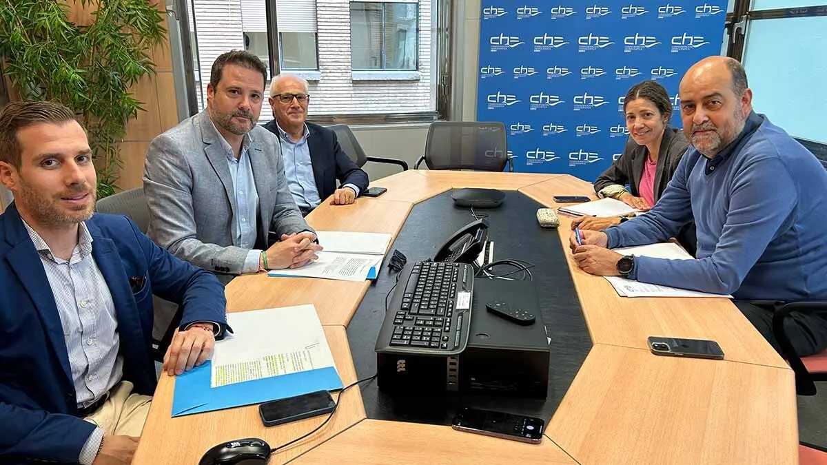 reunión alcalde tudela presidente CHE
