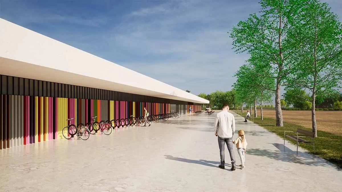 Imágenes del diseño de las nuevas piscinas municipales de Tudela (6)