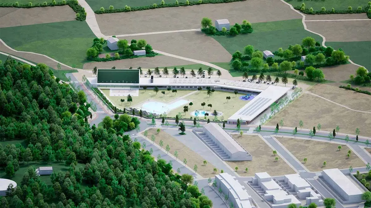 Imágenes del diseño de las nuevas piscinas municipales de Tudela (10)