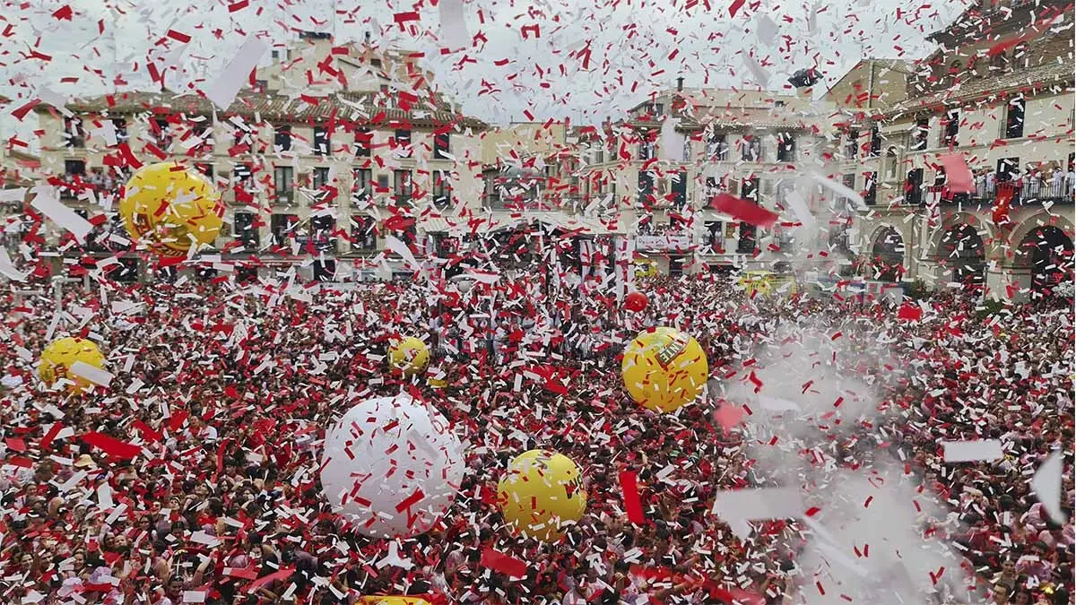 Cohete de Tudela 2025 desde la Casa del Reloj (13)