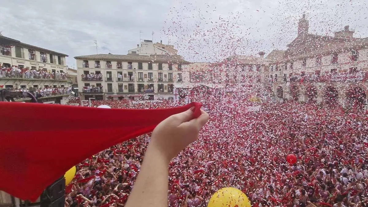 Cohete de Tudela 2025 desde la Casa del Reloj (17)