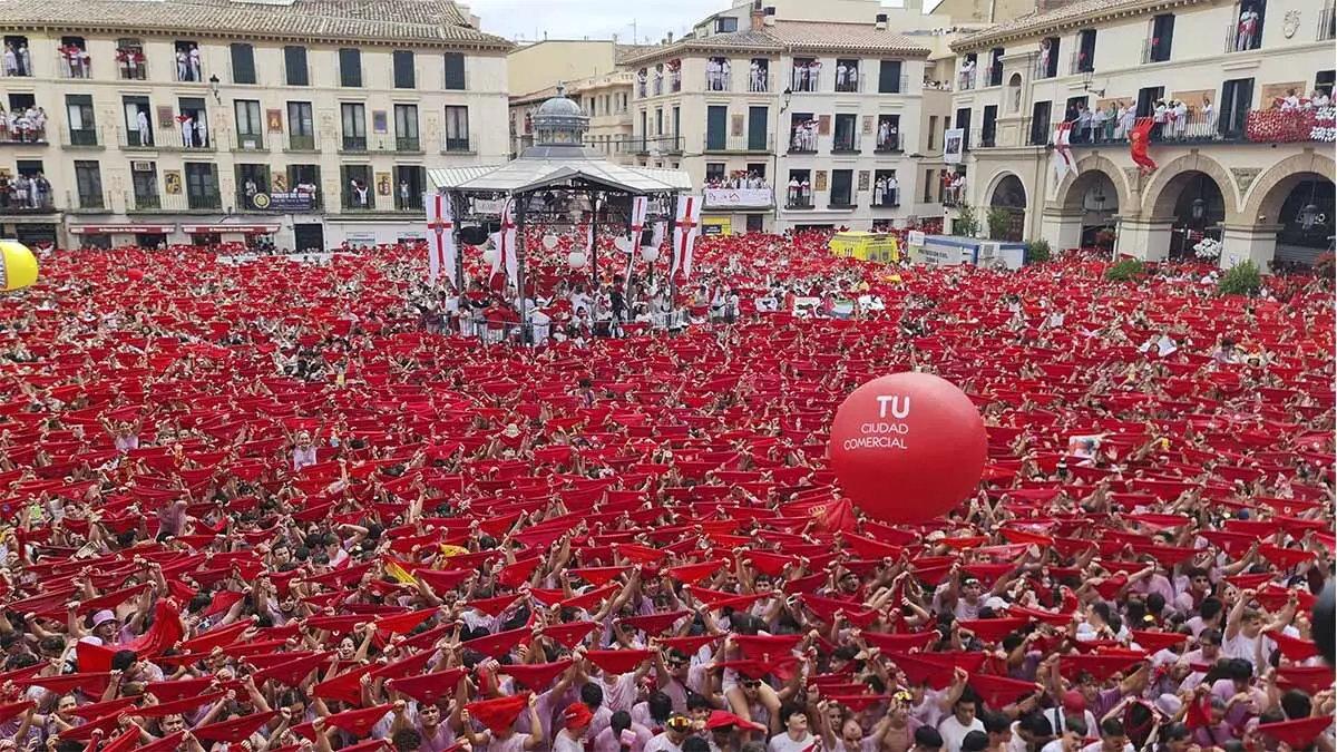 Cohete de Tudela 2025 desde la Casa del Reloj (27)
