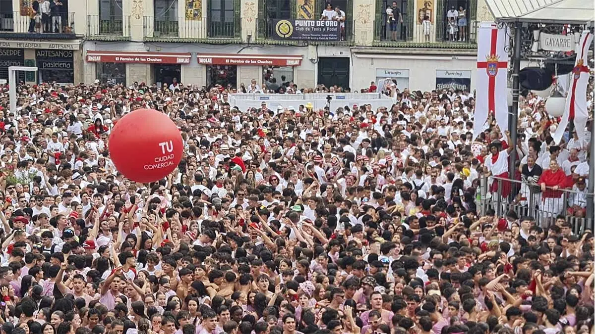 Cohete de Tudela 2025 desde la Casa del Reloj (36)