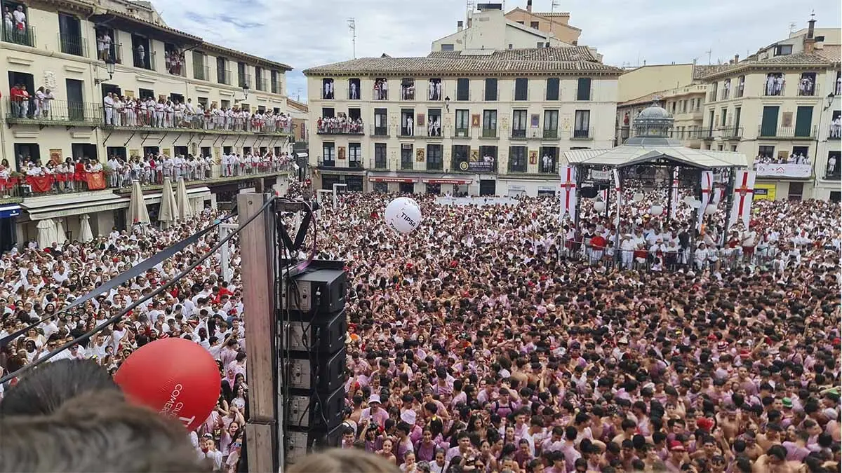Cohete de Tudela 2025 desde la Casa del Reloj (41)