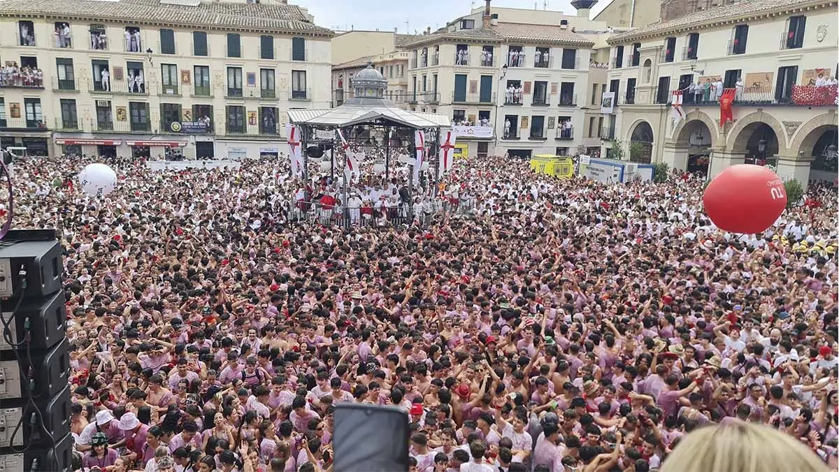 Cohete de Tudela 2025 desde la Casa del Reloj (43)