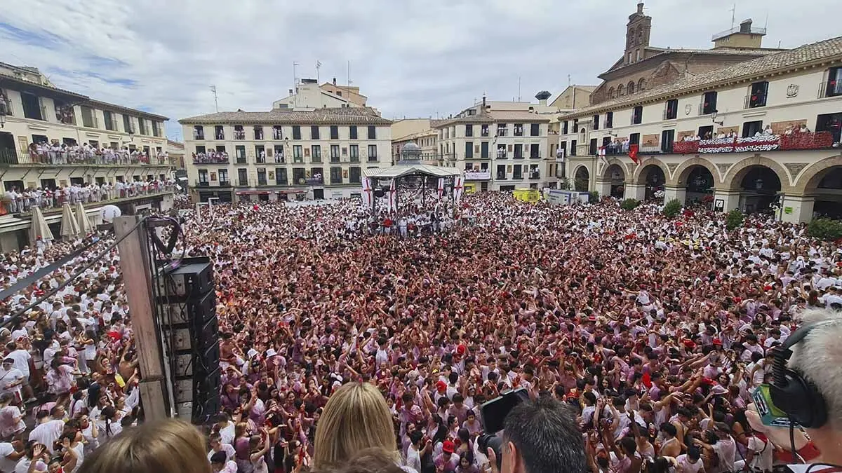 Cohete de Tudela 2025 desde la Casa del Reloj (49)