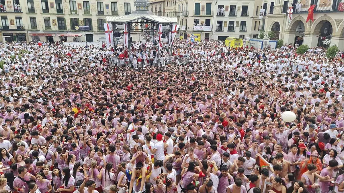 Cohete de Tudela 2025 desde la Casa del Reloj (58)