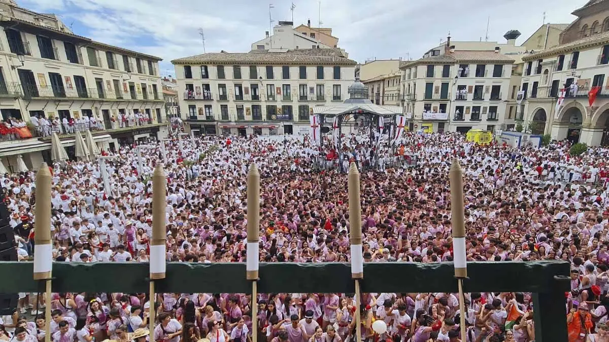 Cohete de Tudela 2025 desde la Casa del Reloj (60)