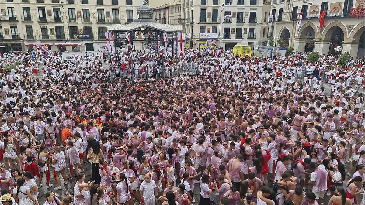 Cohete de Tudela 2025 desde la Casa del Reloj (64)