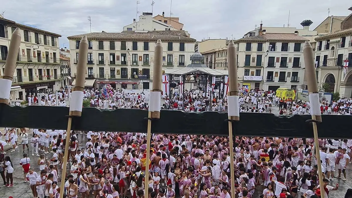 Cohete de Tudela 2025 desde la Casa del Reloj (73)