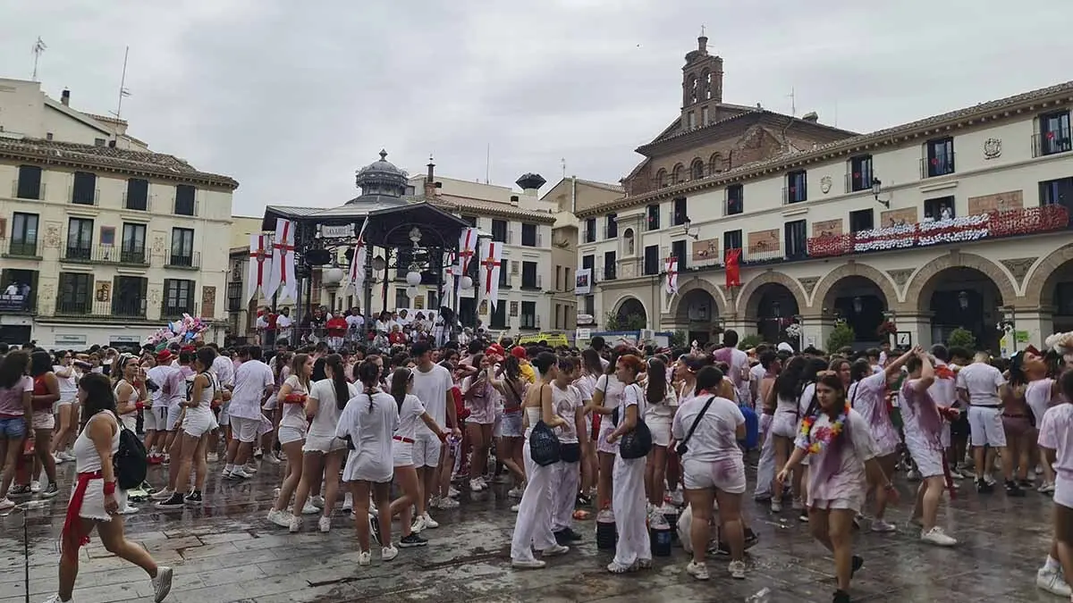 Cohete de Tudela 2025 desde la Casa del Reloj (1)