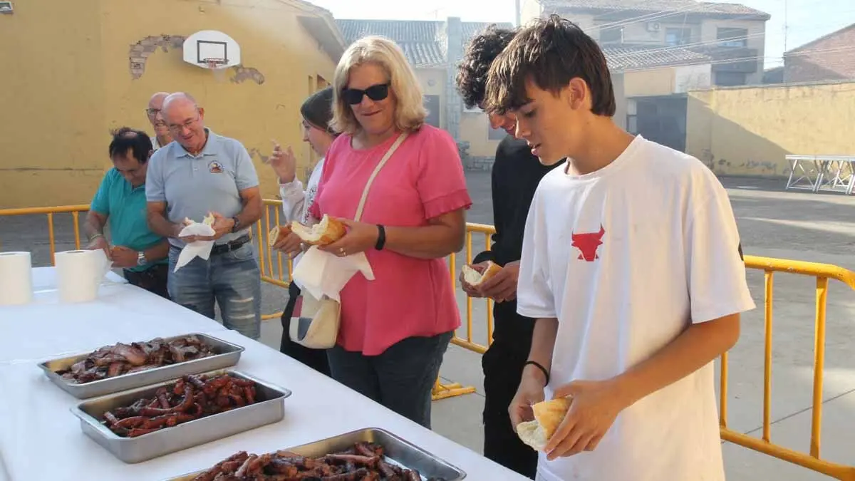 Almuerzo, vacas y toricos simulados en las Juventudes de Cortes 2025 (47)
