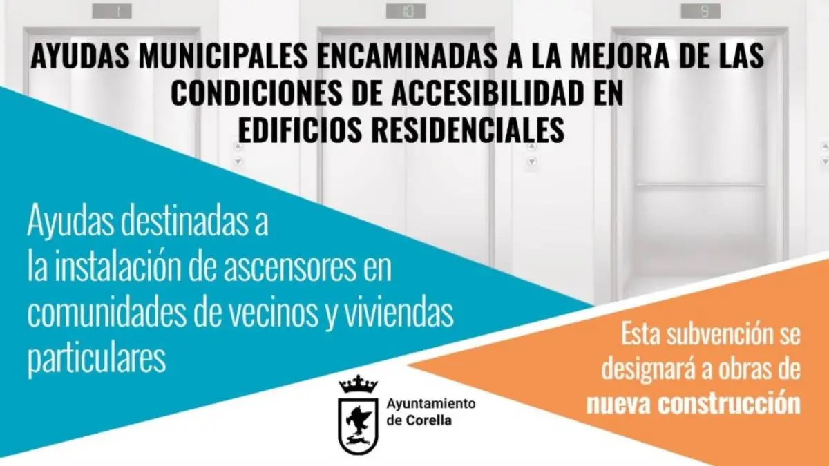 Ayudas municipales para la instalación de ascensores
