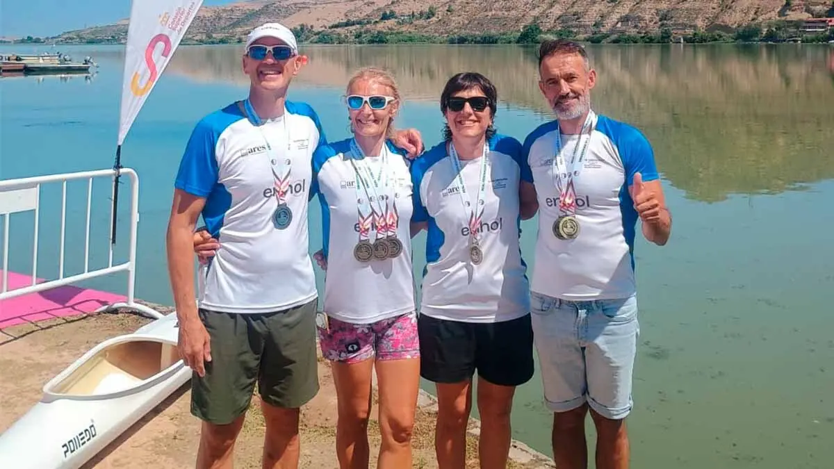 enhol ebrokayak campeonato de españa de sprint de veteranos