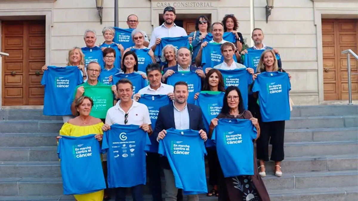 presentación de la VIII edición de la marcha la ribera contra el cáncer