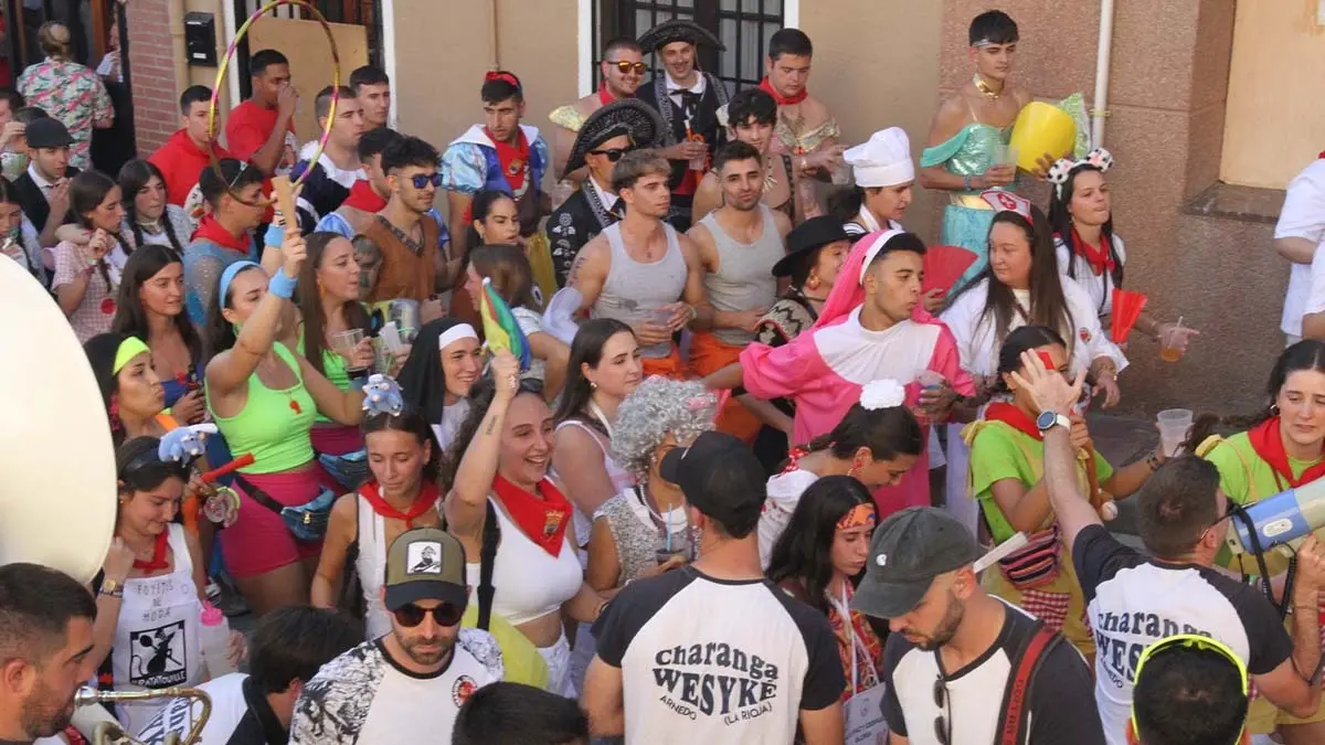 Fotos Fiestas de Milagro 2025. Día de las Peñas (1)