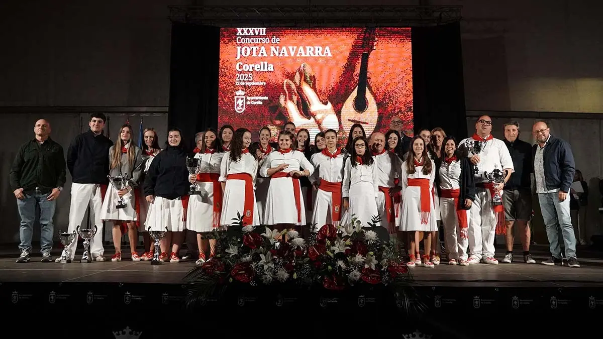 XXXVII Concurso de Jota Navarra celebrado en Corella el lunes 23 de septiembre de 2025