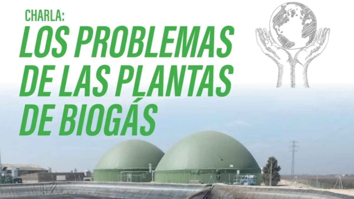 Charla en Tudela sobre problemas de las plantas de biogás