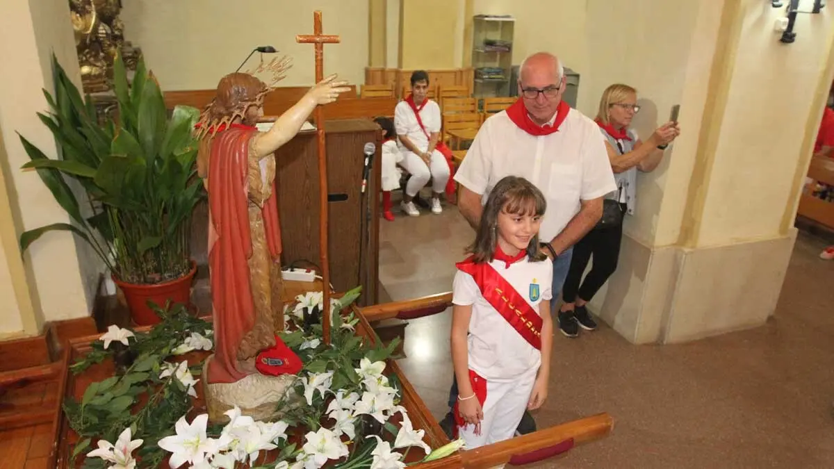 Fotos Día del paloteado chiqui y del niño. Fiestas de Cortes 2025 (26)