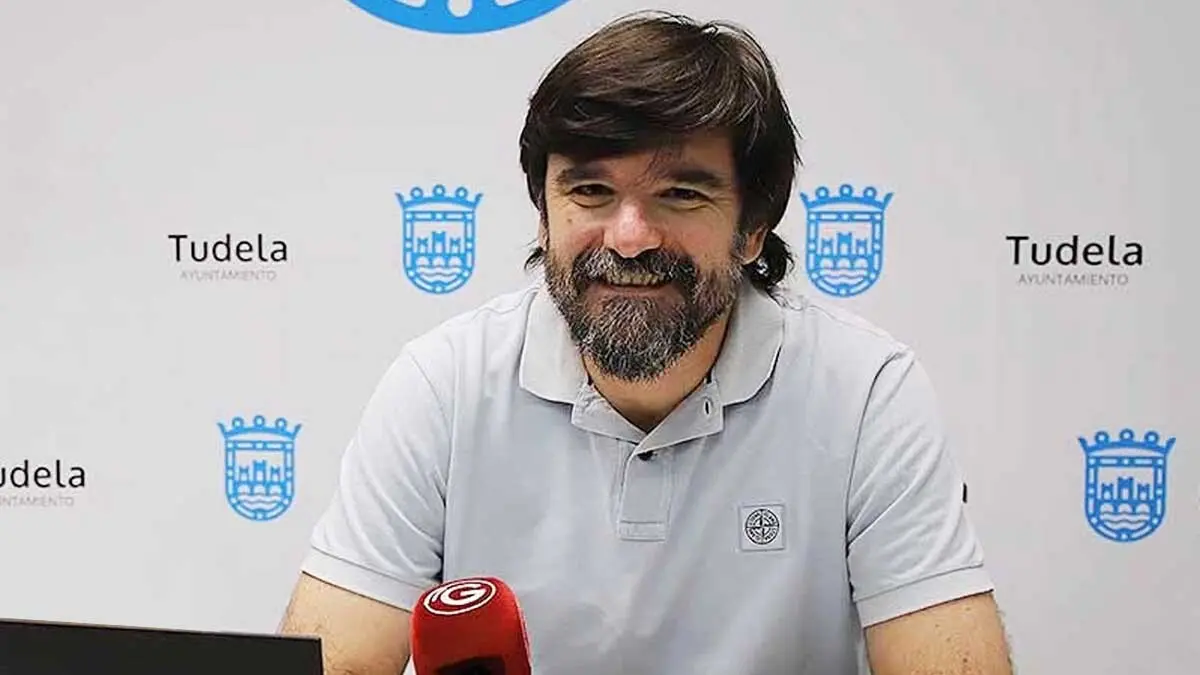 Eneko Larrarte, portavoz de Contigo Tudela