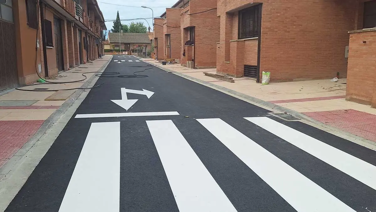 Finalizan las obras de Ronda Palmera en Ablitas