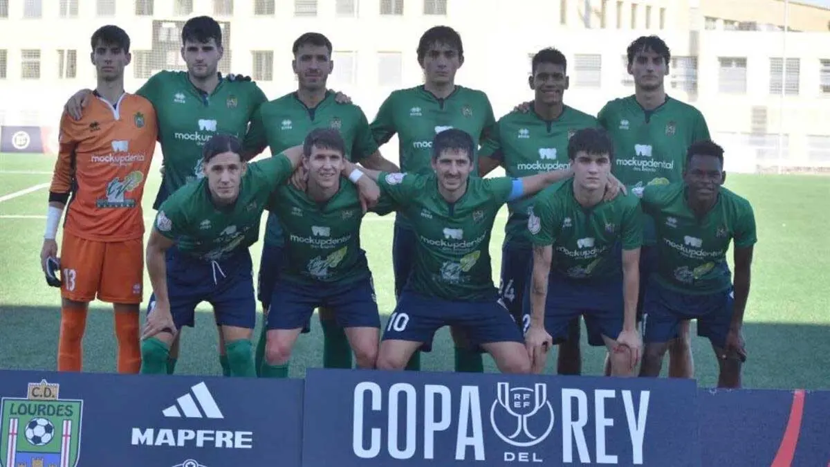 El CD Lourdes cae 1-3 ante el Sant Jordi y se despide de la Copa del Rey