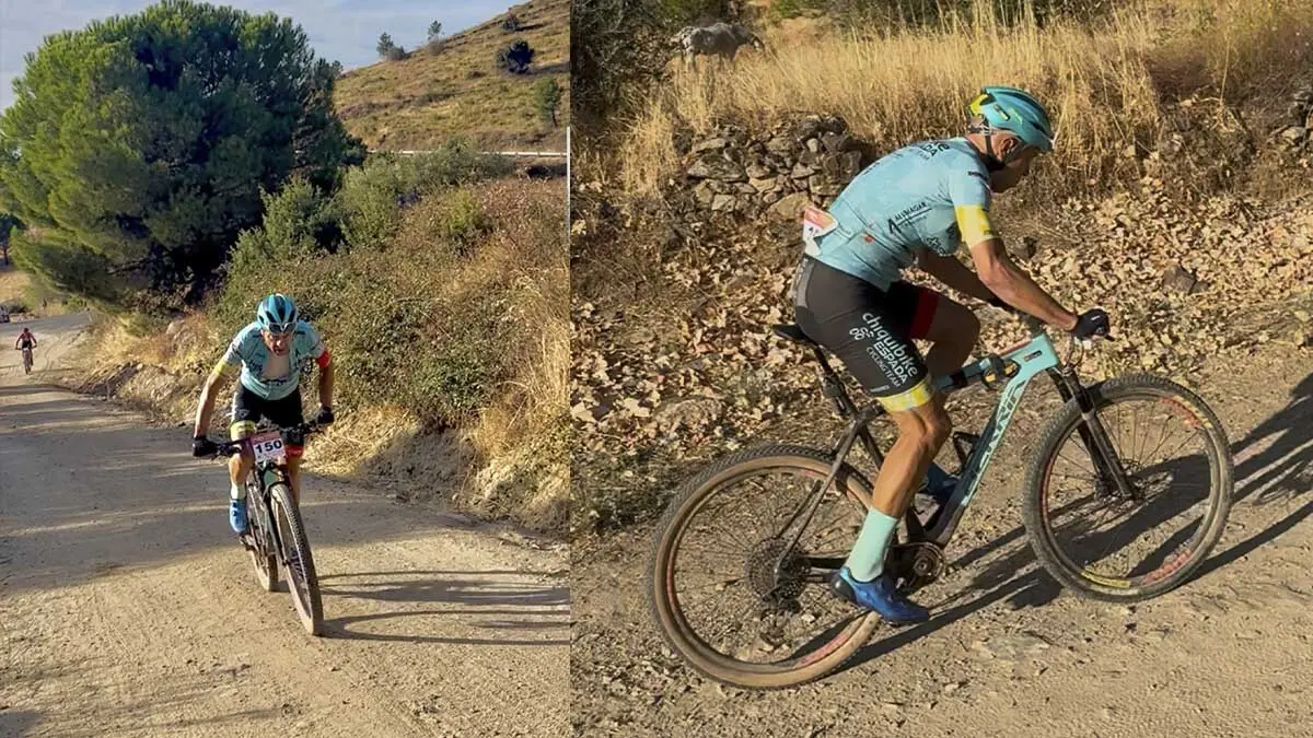 Tito Espada en el Campeonato ee España Xcum en Navaluega 2025