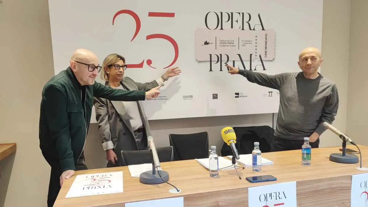 Presentación del 25 Ópera Prima Ciudad de Tudela