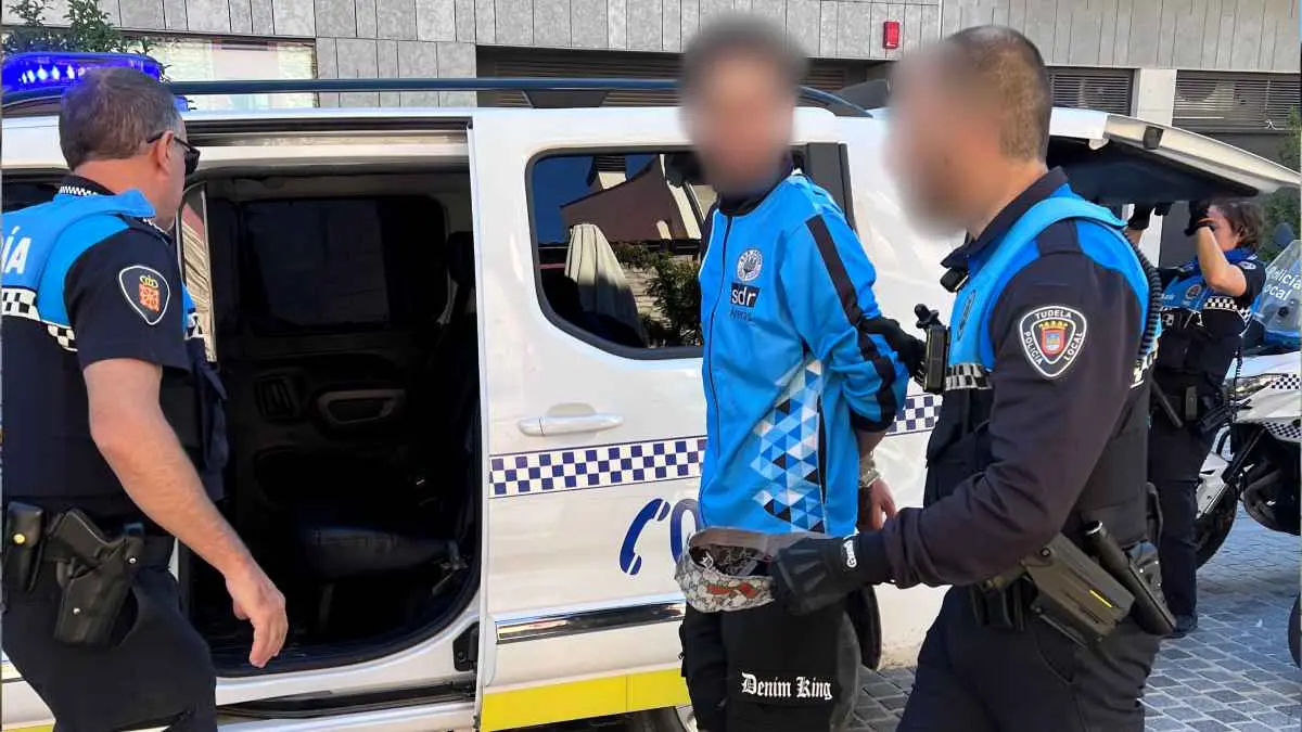 Detenci&oacute;n de Polic&iacute;a Local de Tudela