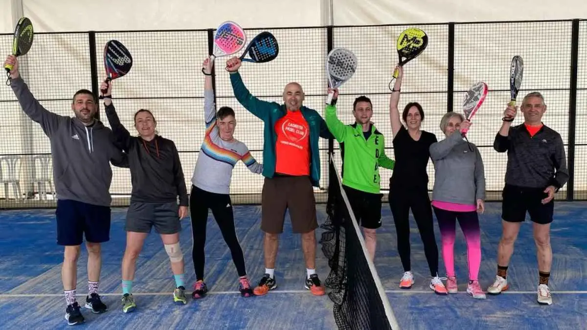 Campeonato de pádel en Cadreita. Foto. Facebook Cadreita pádel