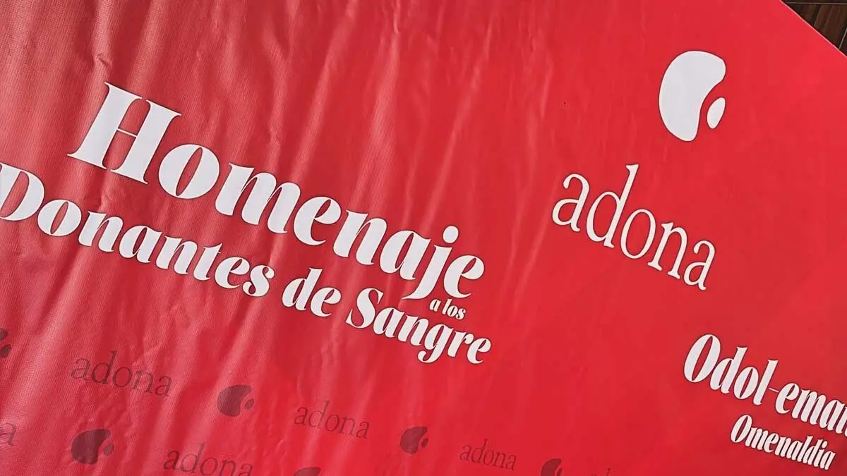 Homenaje a donantes de sangre de Tudela y La Ribera 2025