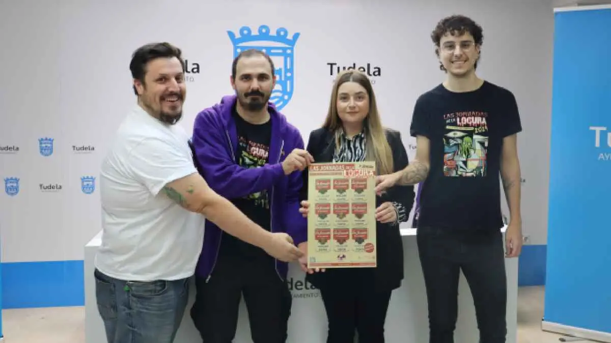 Tudela presenta las III Jornadas de la Locura