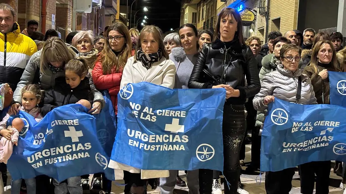 No al cierre de las urgencias en Fustiñana