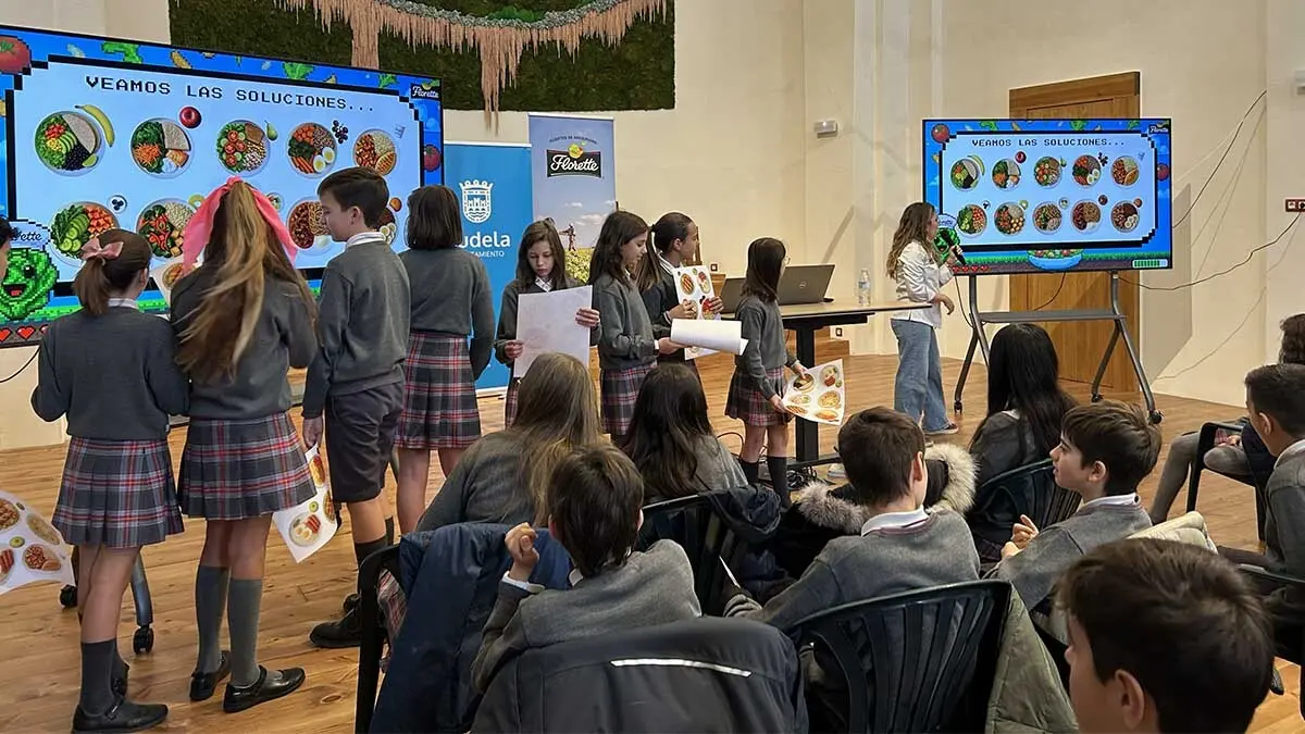 Tudela Green Temple impulsa talleres educativos sobre patrimonio y alimentación saludable 