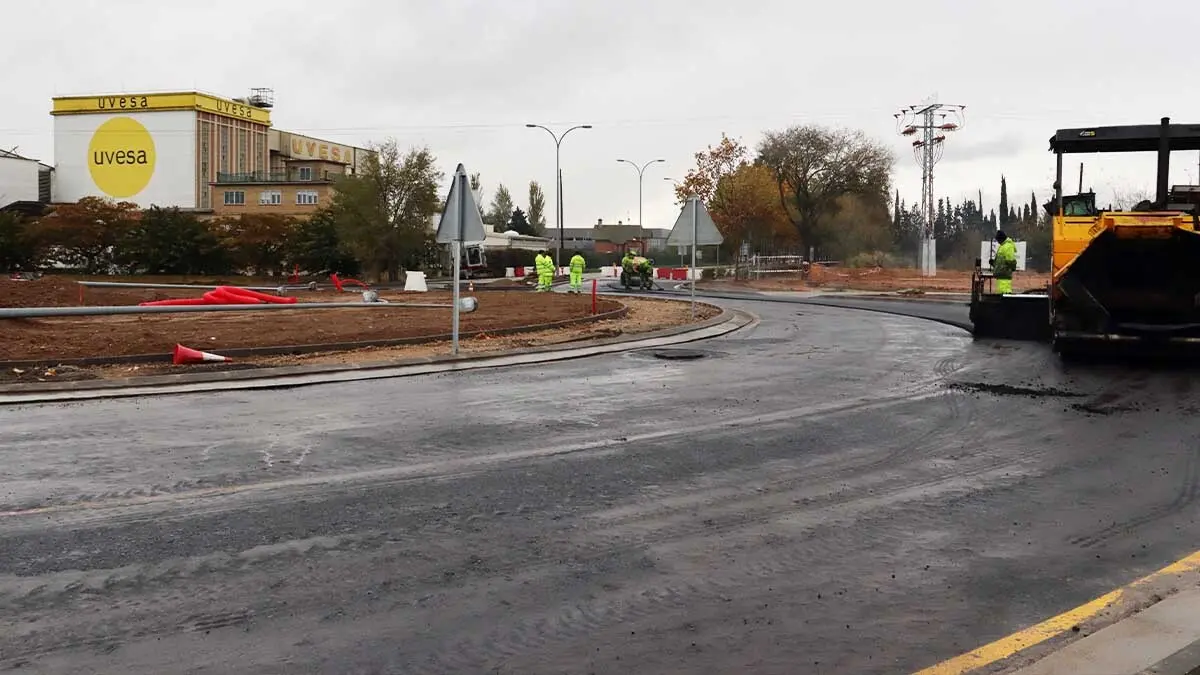 Concluye la rotonda de Mercadona