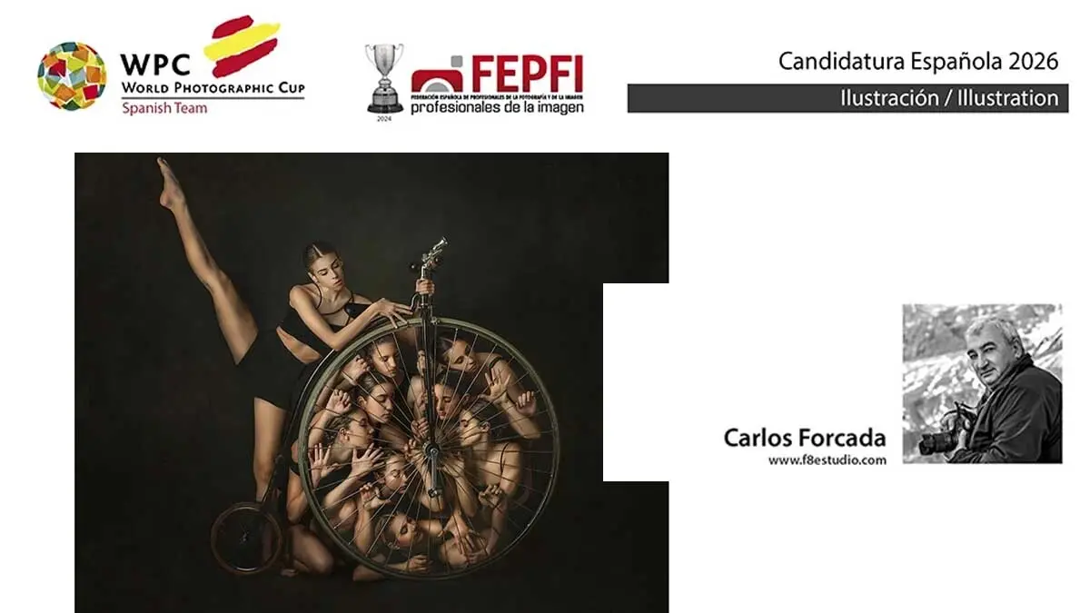 Carlos Forcada, de F8 Estudio, competirá en la categoría de Arte Digital de la WPC 2026