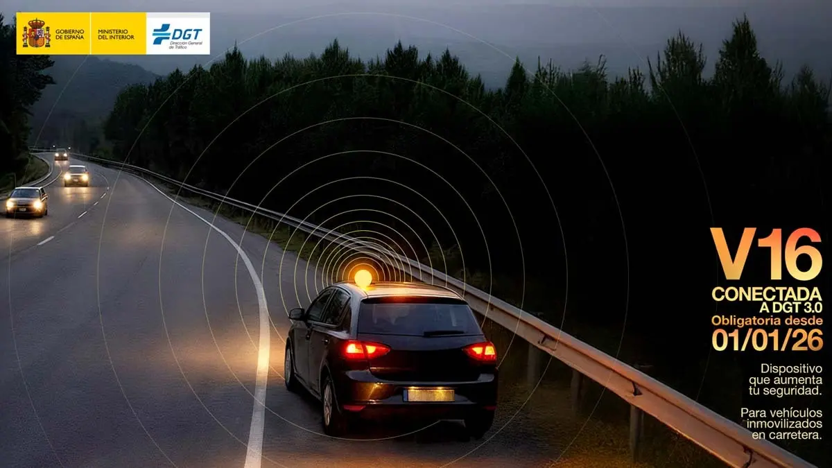 Valiza V16 obligatoria a partir del 1 de enero 2026