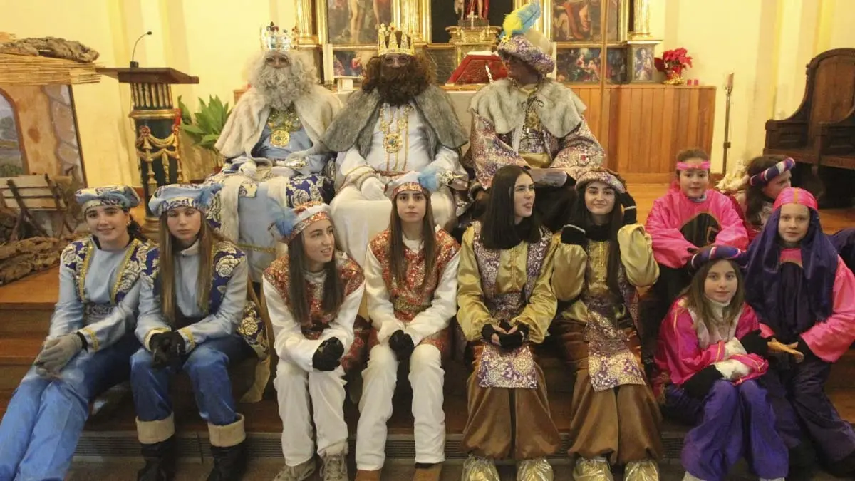 Visita de los Reyes Magos 2026 a Cortes