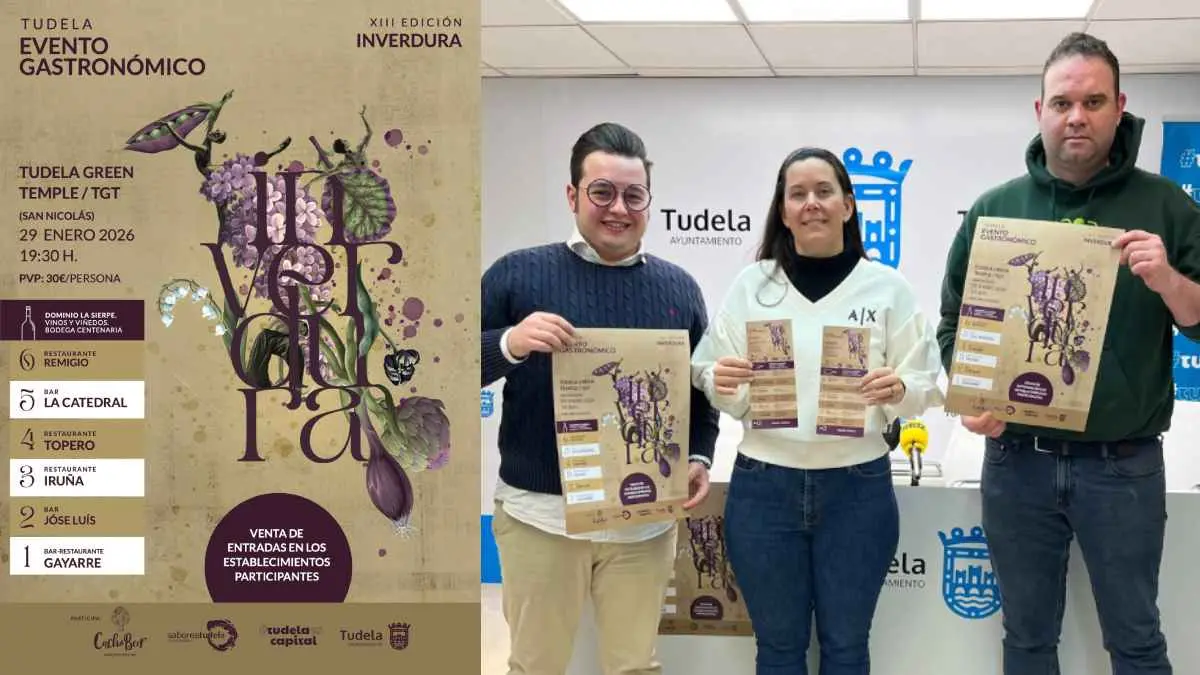 Evento Gastron&oacute;mico de Tudela XIII Edicic&oacute;n Inverdura