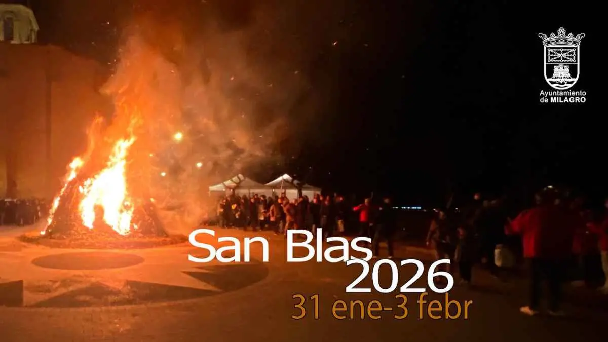 Fiestas de invierno San Blas 2026 en Milagro