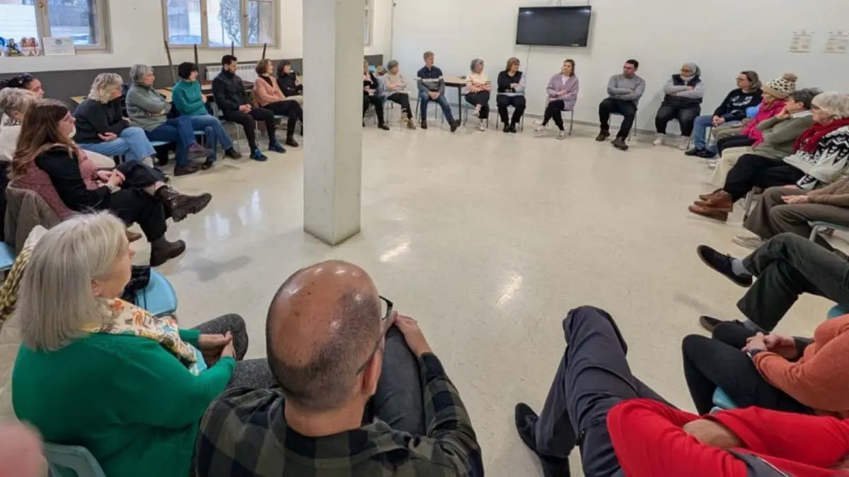 Voluntarios en Villa Javier