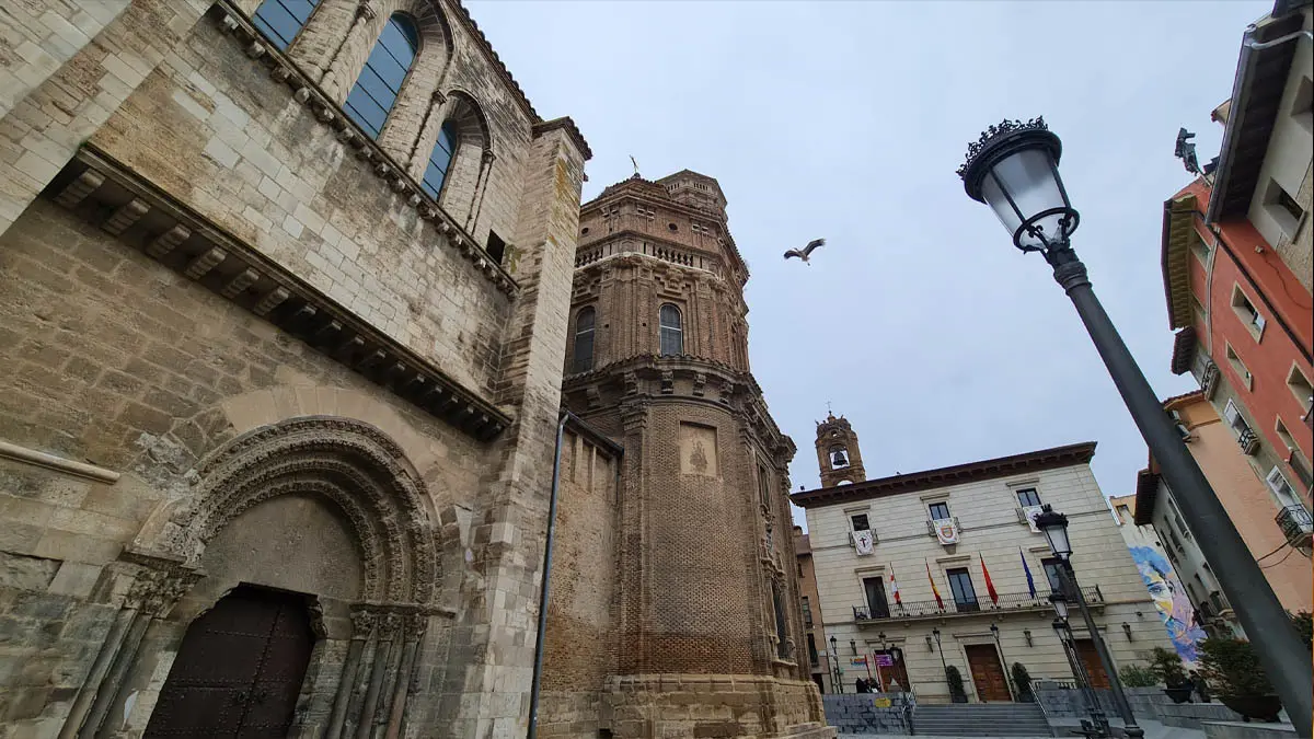 Entorno de la Catedral de Tudela. foto Tudelahoy