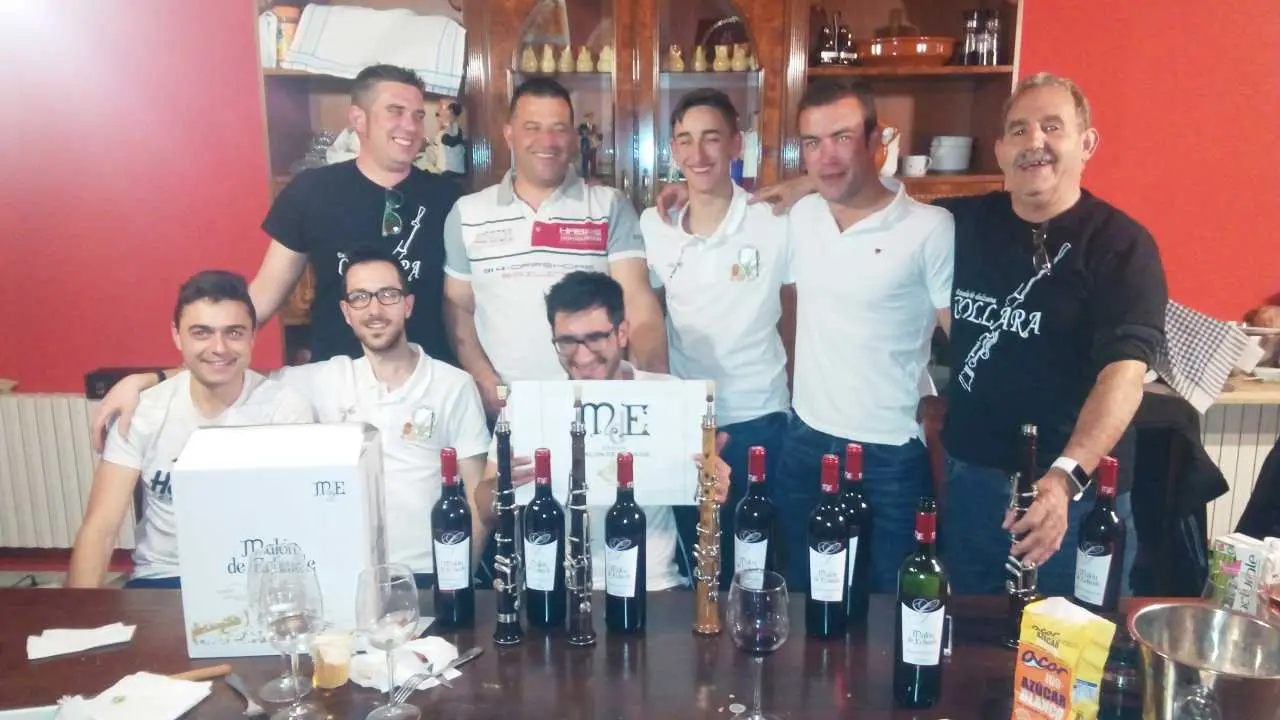 Gaiteros de Ablitas y Mal&oacute;n de Echaide