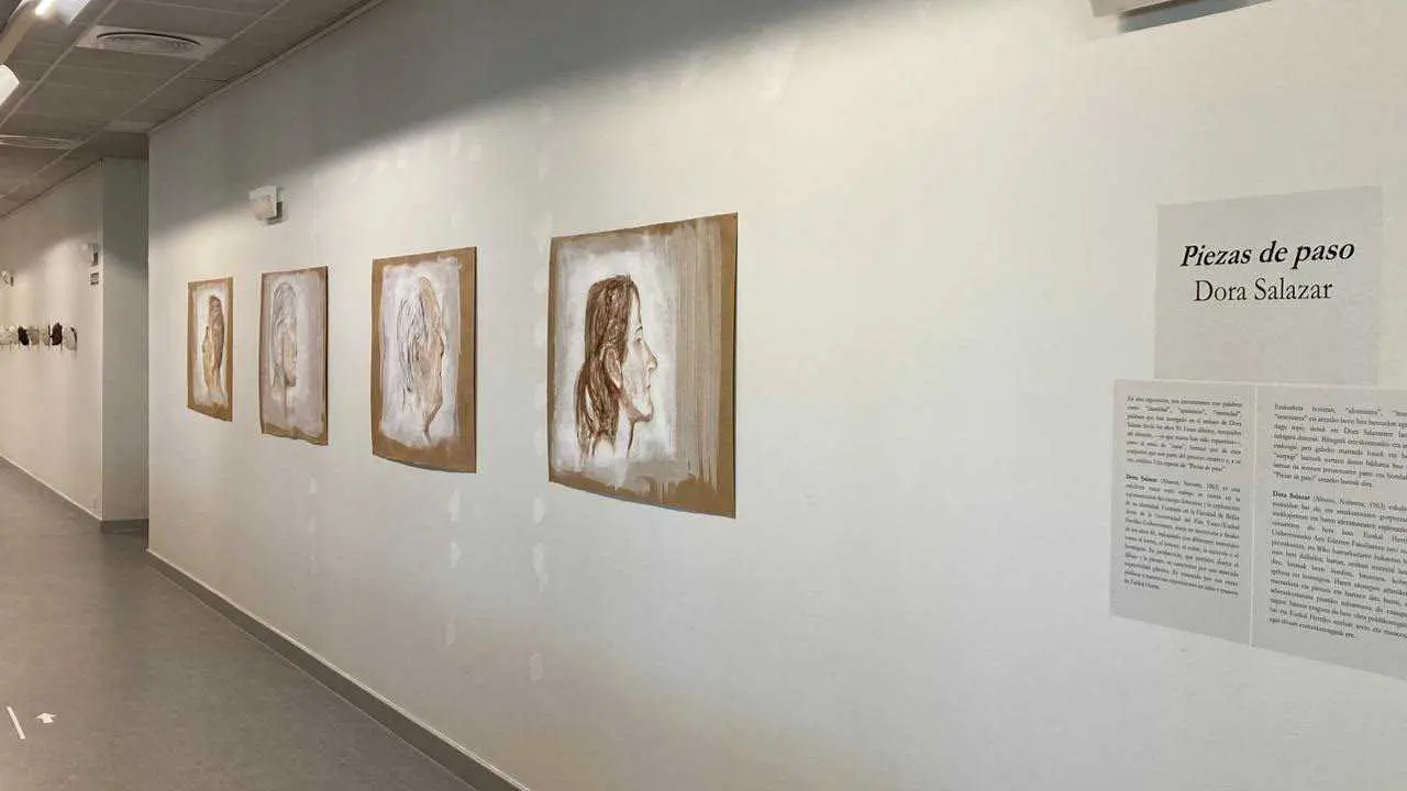 Exposici&oacute;n de Dora Salazar en UPNA Tudela