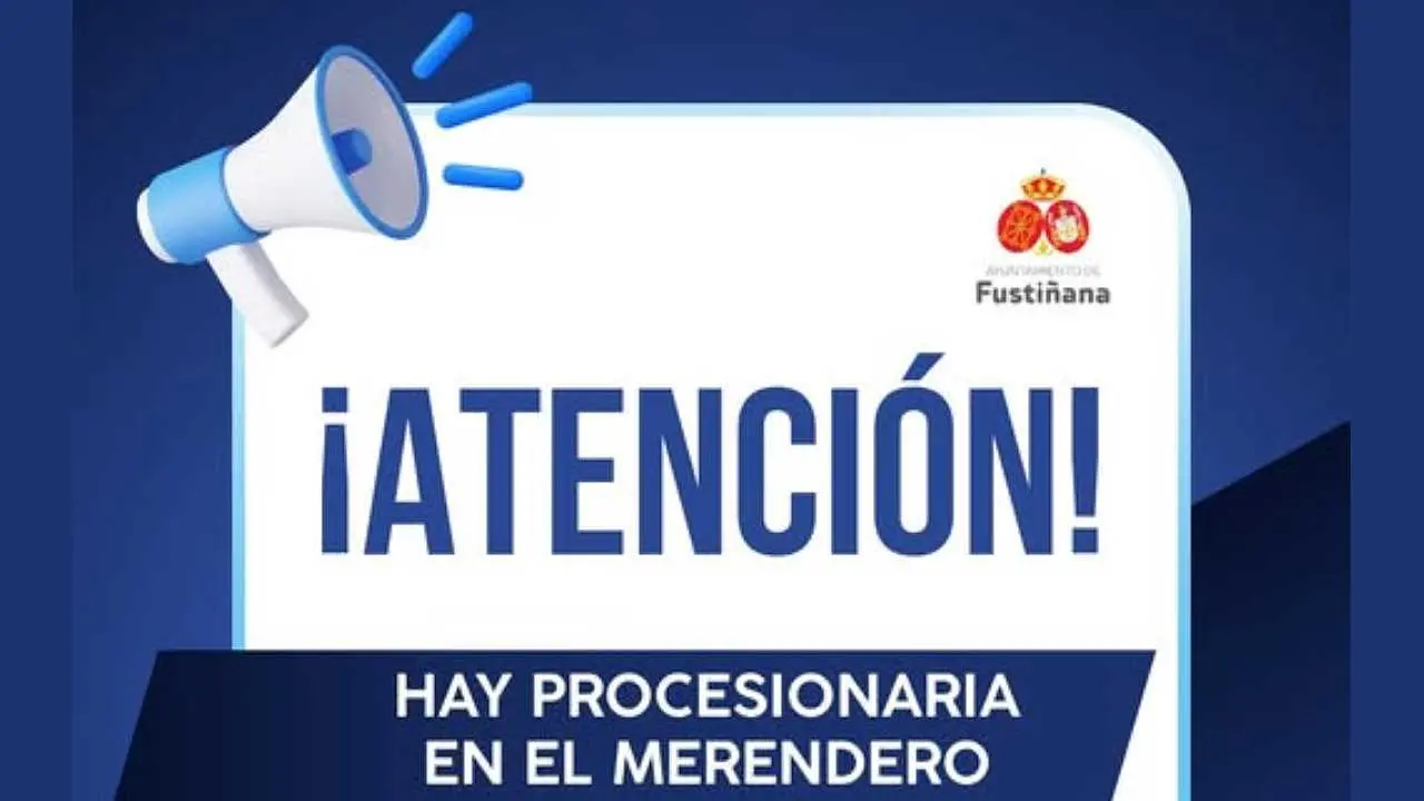 Fusti&ntilde;ana procesionaria merendero