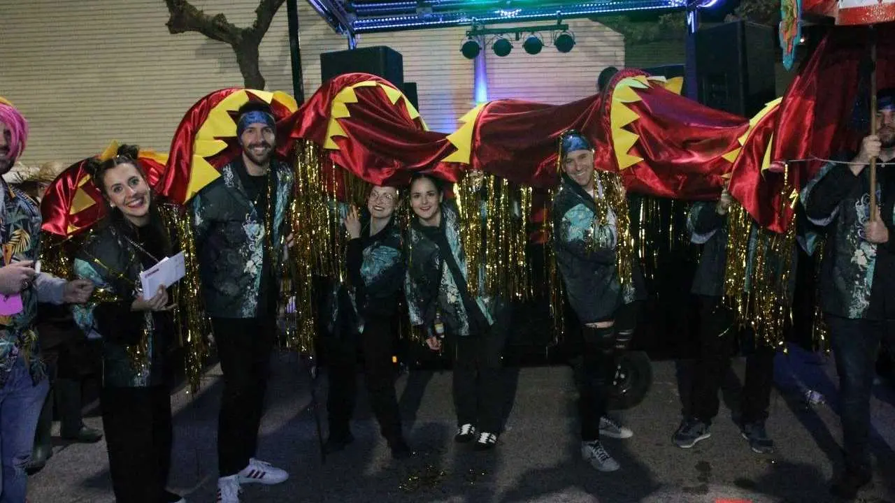Drag&oacute;n Chino. 2&ordm;Premio Carnaval Fontellas 2026