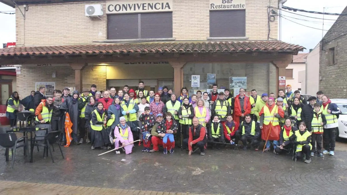 Javieradas 2026. Peregrinos de Cortes (26)