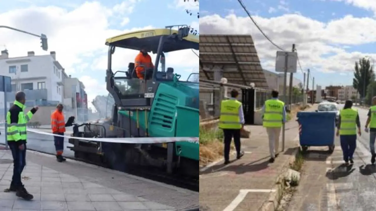 Plan de asfaltado de calles y mejoras en los pol&iacute;gonos de Tudela