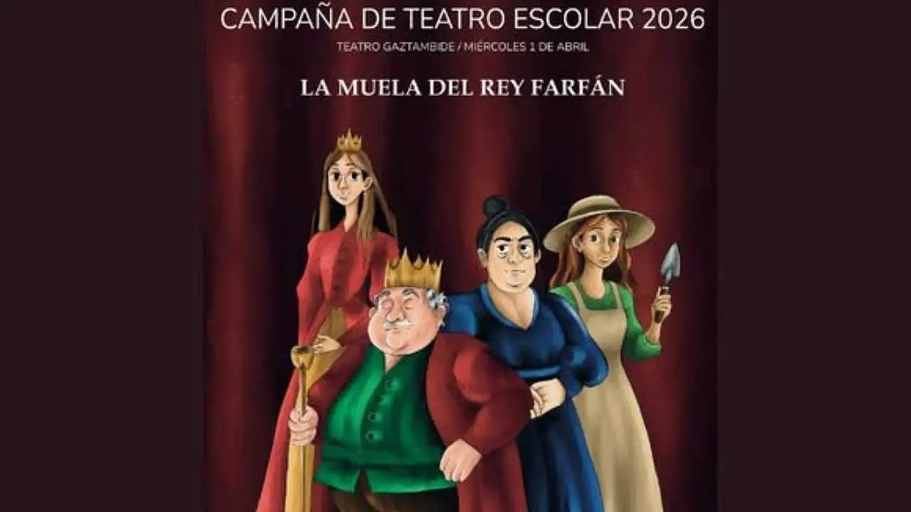 Campa&ntilde;a de teatro escolar en Tudela 2026