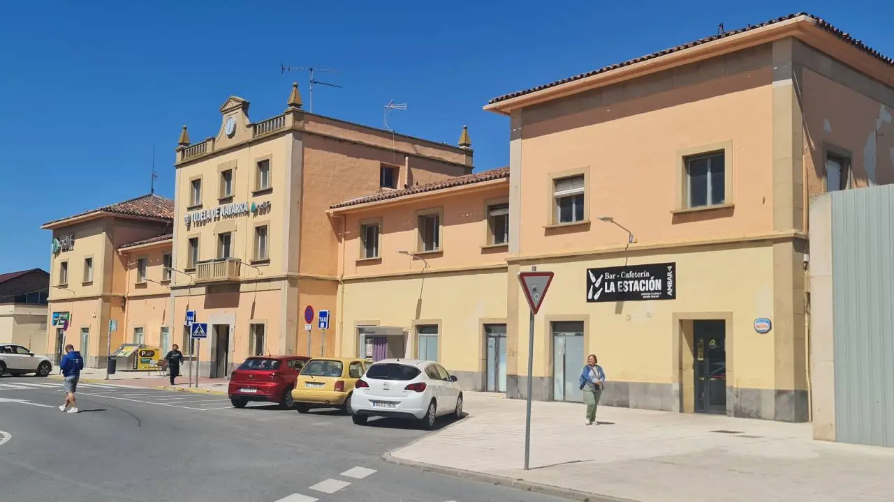Estaci&oacute;n de trenes de Tudela